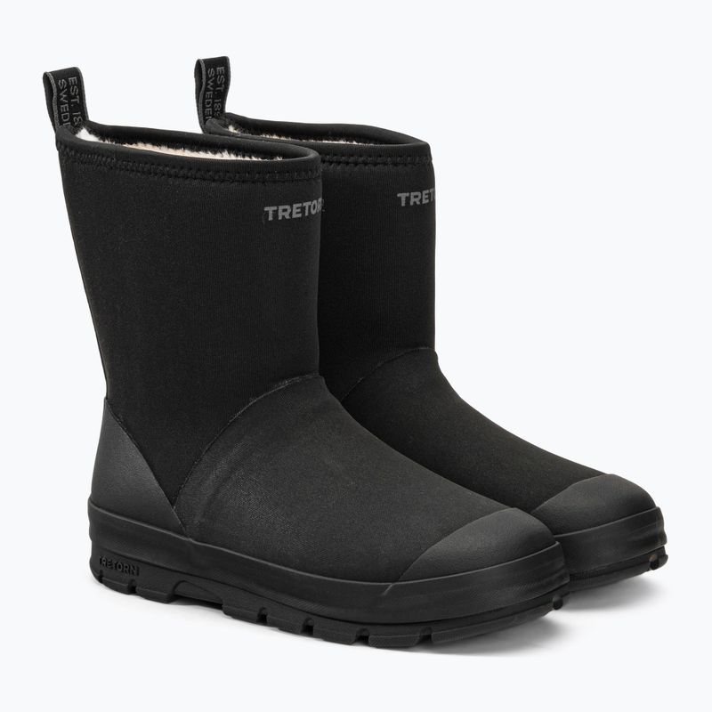 Tretorn Mimas Hybrid cizme de trekking pentru copii negru 8002370505029 4
