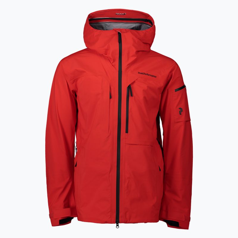 Jachetă de schi Peak Performance M Alpine, roșu, G76537010 2