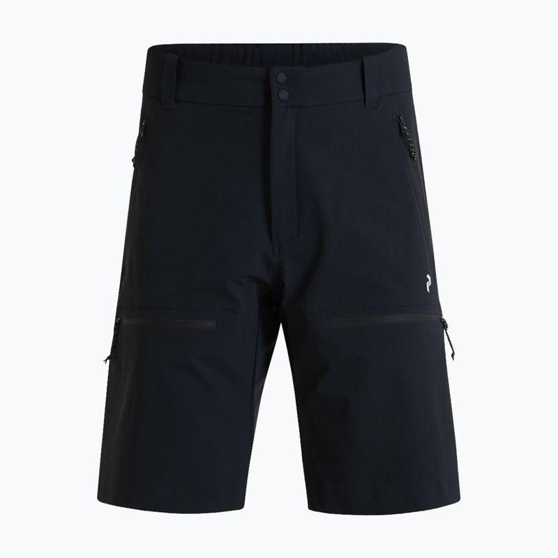 Pantaloni scurți de drumeție Peak Performance Stretch Trek pentru bărbați negru G77541030