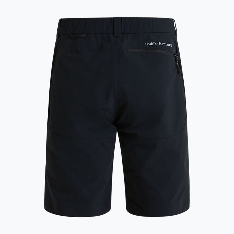 Pantaloni scurți de drumeție Peak Performance Stretch Trek pentru bărbați negru G77541030 2