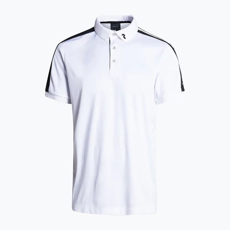 Tricou polo pentru bărbați Peak Performance Player Polo alb G77171010