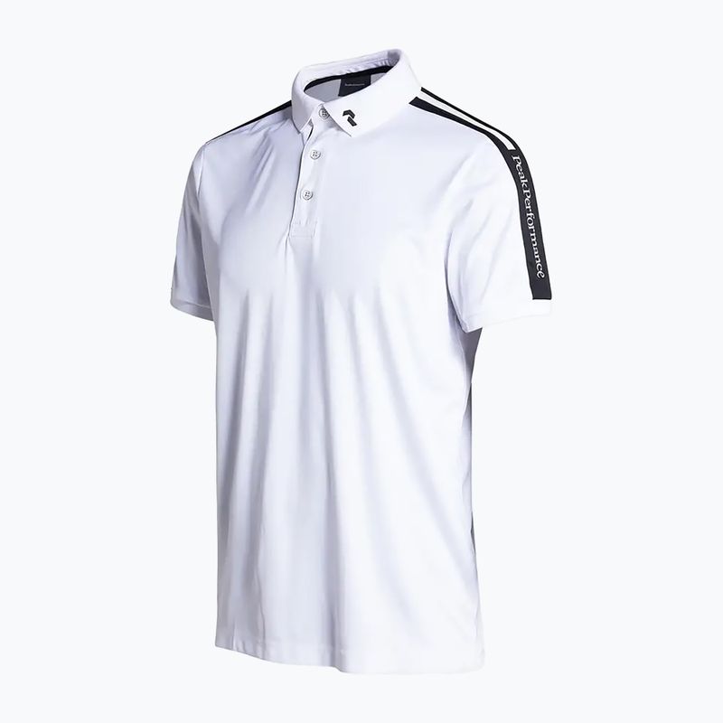 Tricou polo pentru bărbați Peak Performance Player Polo alb G77171010 2