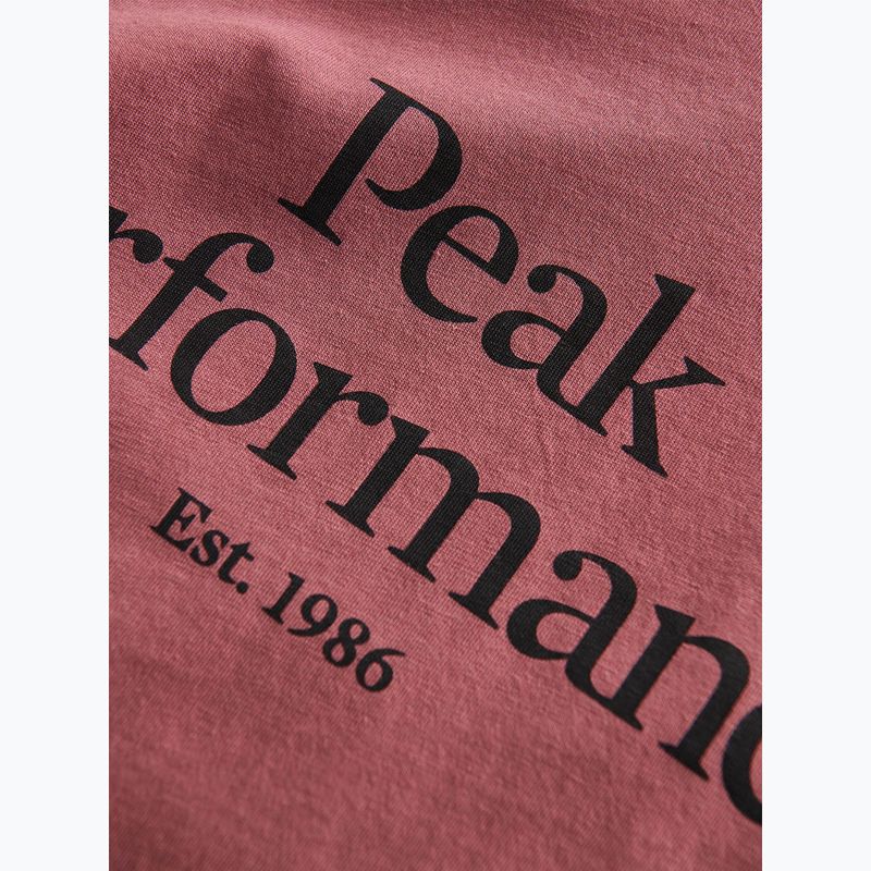 Cămașă de trekking pentru bărbați Peak Performance Original Tee P15 maro G77266240 8