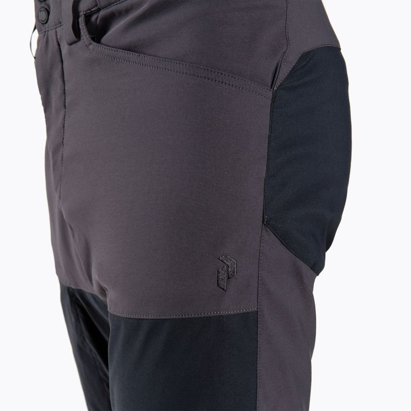 Pantaloni de trekking pentru bărbați Peak Performance Iconiq negru G77106050 4