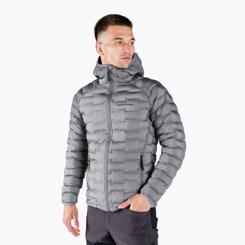 Jachetă bărbătească Peak Performance Argon Light Hood gri G77242060