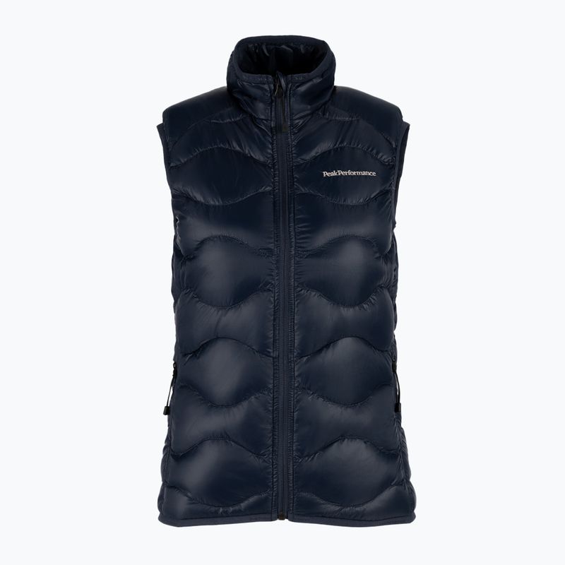 Vesta de femei Peak Performance Helium Down Vest albastru marin G77224010