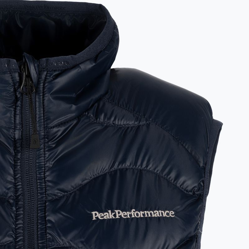 Vesta de femei Peak Performance Helium Down Vest albastru marin G77224010 3