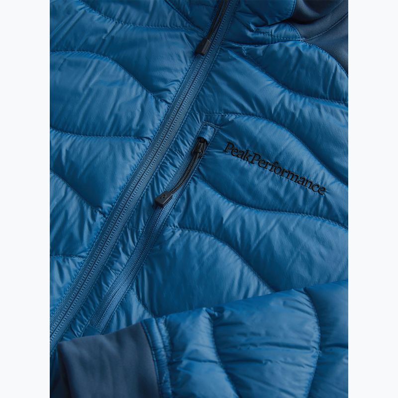 Geacă hibrid pentru bărbați Peak Performance Helium Down Hybrid albastră G77228050 8