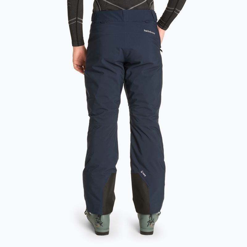 Pantaloni de schi pentru bărbați Peak Performance Navtech blue shadow 2