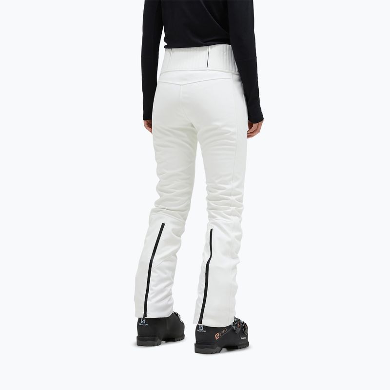 Pantaloni de schi pentru femei Peak Performance High Stretch off white 2
