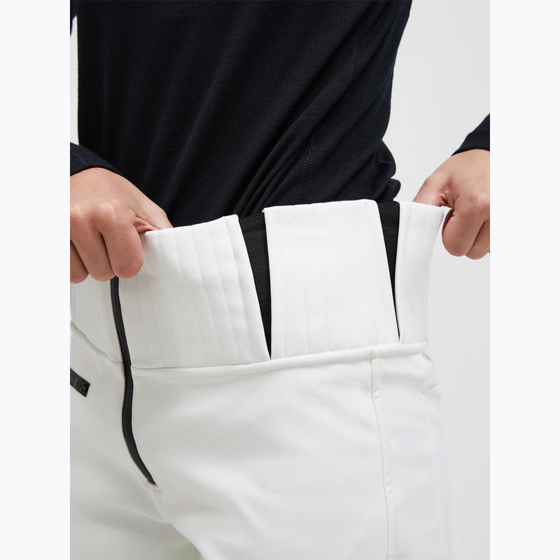 Pantaloni de schi pentru femei Peak Performance High Stretch off white 5