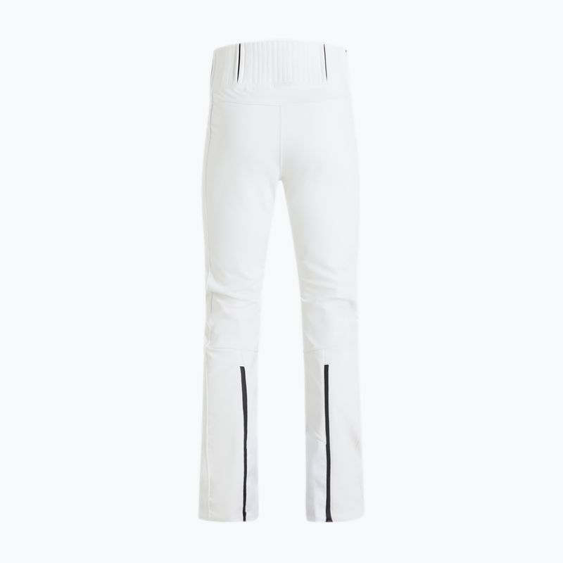 Pantaloni de schi pentru femei Peak Performance High Stretch off white 2