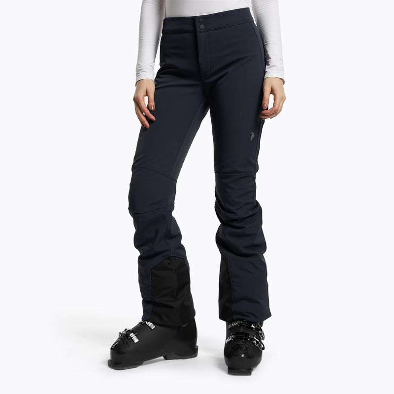 Pantaloni de schi pentru femei Peak Performance Stretch bleumarin G78013090