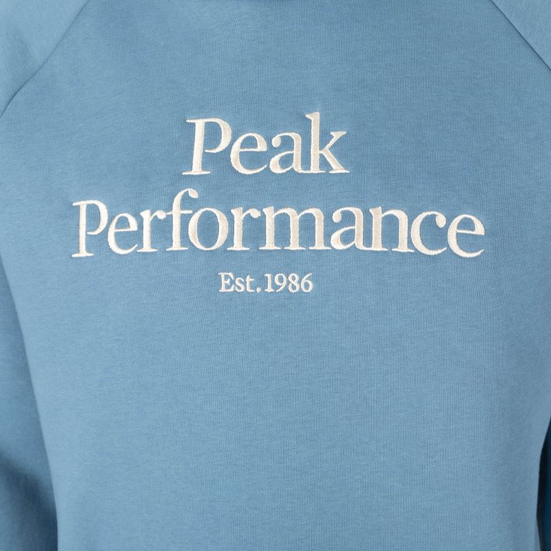 Hanorac de trekking pentru bărbați Peak Performance Original Hood albastru G77756260 3