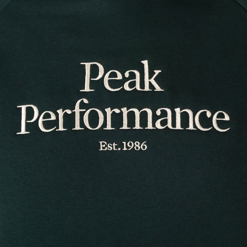 Hanorac de trekking pentru bărbați Peak Performance Original Hood verde G77756250 4