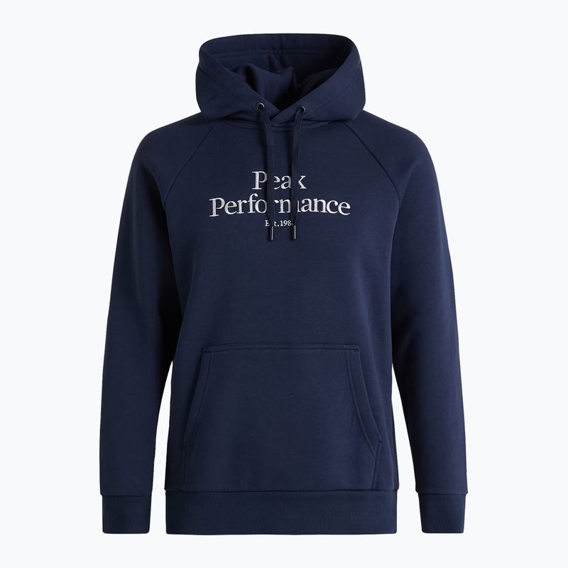 Bluză de trekking pentru bărbați Peak Performance Original Hood bleumarin G77756020 4
