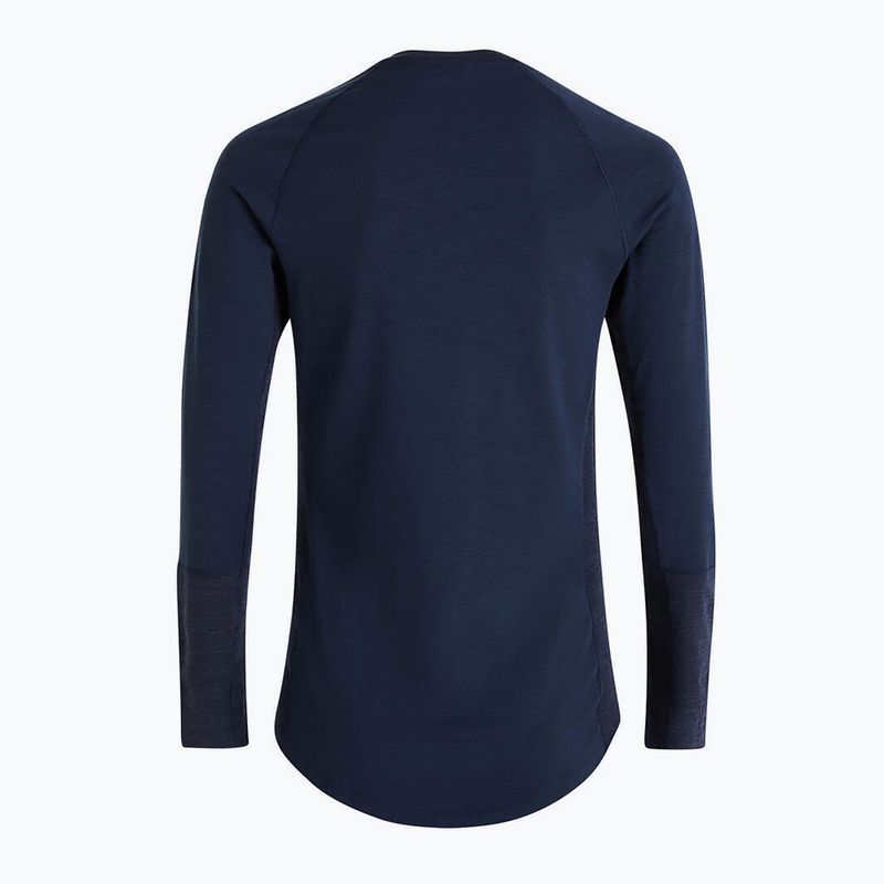 Bluză termică pentru bărbați Peak Performance Magic Crew blue shadow 6