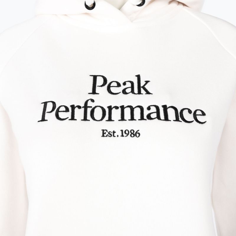 Hanorac de trekking pentru femei Peak Performance Original Hood alb G77747350 3