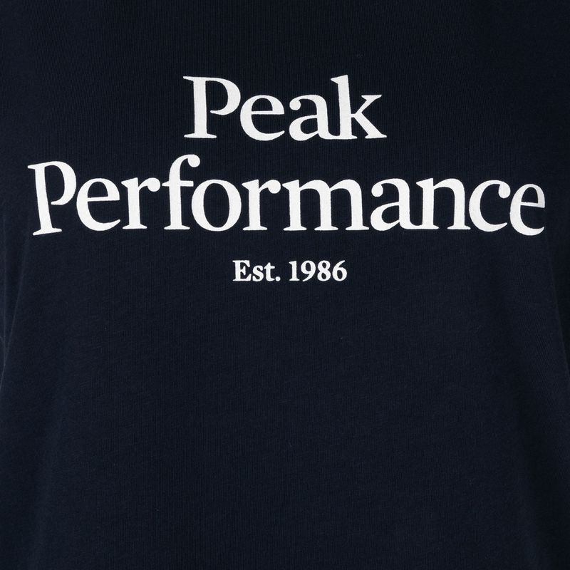 Cămașă de trekking pentru femei Peak Performance Original Tee albastru marin G77700020 3