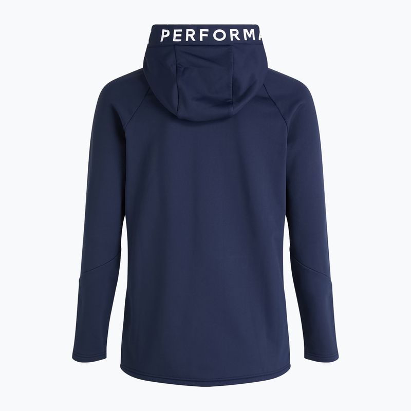 Bluză de trekking pentru bărbați Peak Performance Rider Zip Hood bleumarin G78833030 5