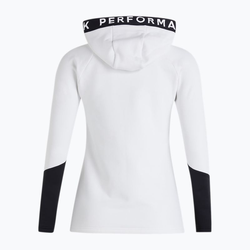 Bluză de trekking pentru femei Performance Rider Zip Hood a-neagră G78834020 2