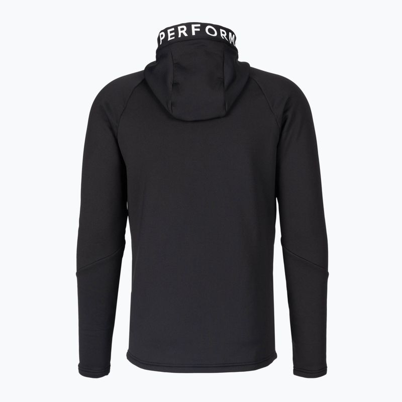 Tricou de trekking pentru bărbați Peak Performance Rider Zip Hood negru G78833040 2