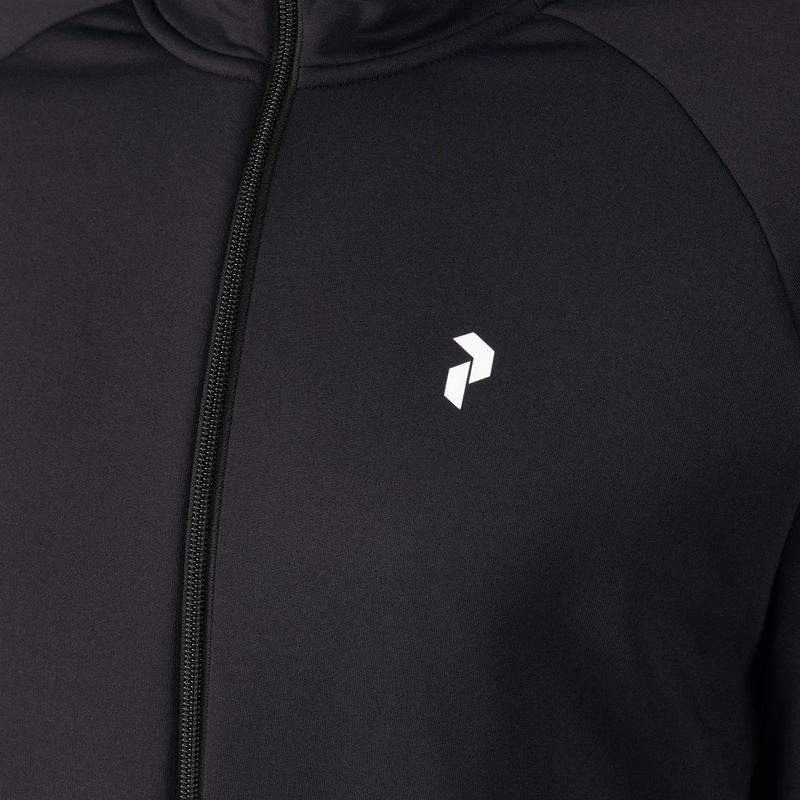 Tricou de trekking pentru bărbați Peak Performance Rider Zip Hood negru G78833040 3