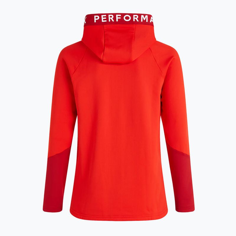 Hanorac de trekking pentru bărbați Peak Performance Rider Zip Hood roșu G78833010 3