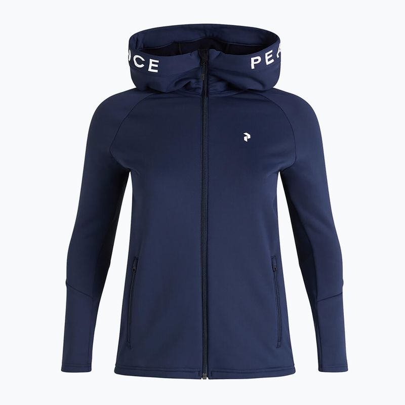 Hanorac de trekking pentru femei Performance Rider Zip Hood albastru marin G78834010