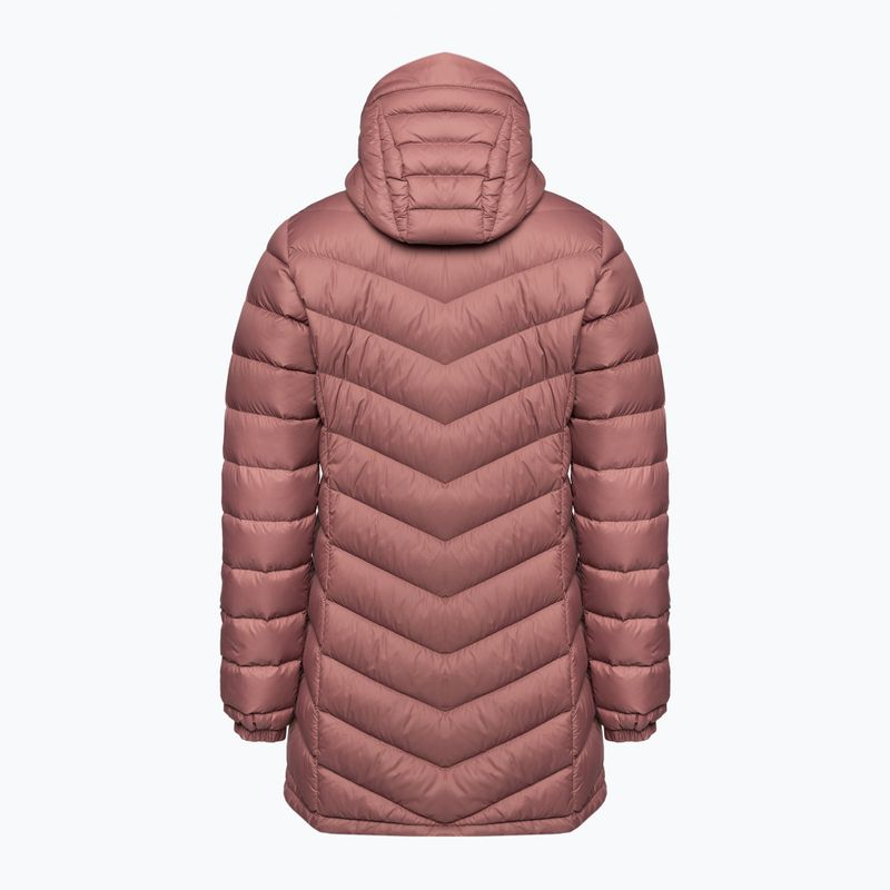 Jachetă din puf pentru femei Peak Performance Frost Down Parka maro G77895060 2