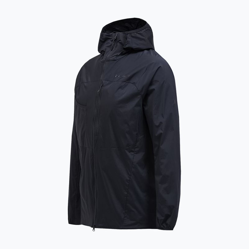 Jachetă de vânt Peak Performance Vislight Alpha pentru bărbați, negru 3
