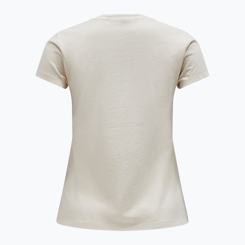 Tricou de trekking pentru femei Peak Performance Original bej G77700370 5