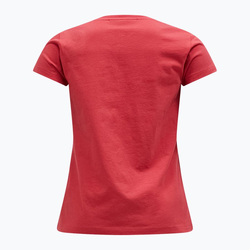 Tricou de trekking pentru femei Peak Performance Original roșu G77700350 2