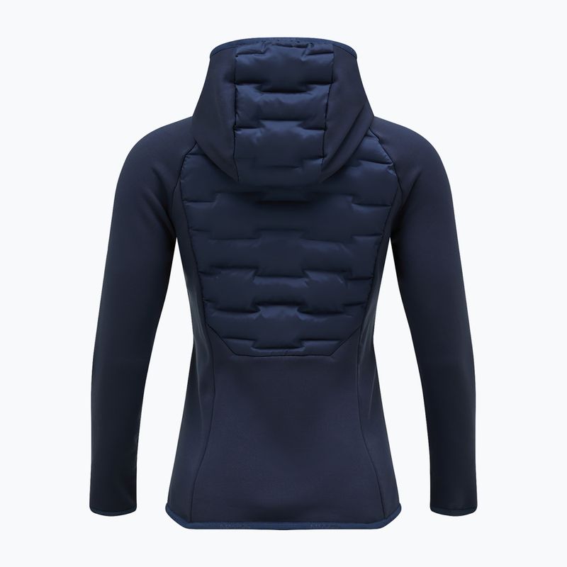 Jachetă cu glugă pentru femei Peak Performance Argon Hybrid Hood jachetă albastră cu umbră albastră 2