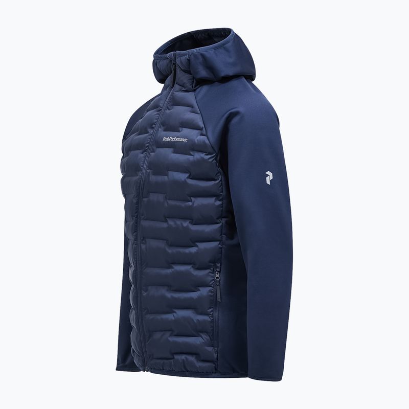 Jachetă de schi pentru bărbați Peak Performance Argon Hybrid Hood blue shadow 3