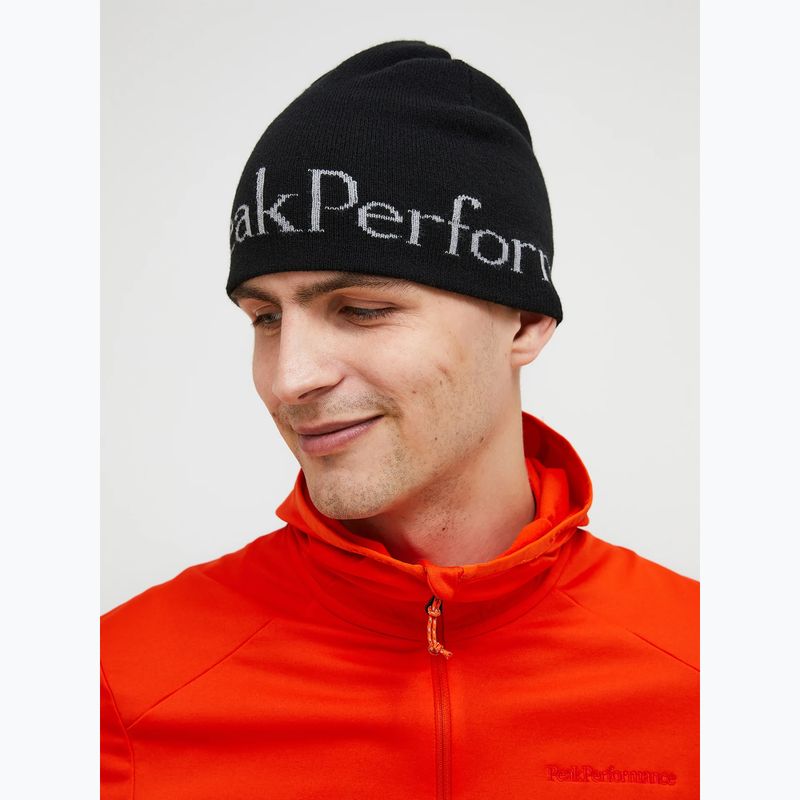 Căciulă de iarnă Peak Performance PP black/lt grey 2