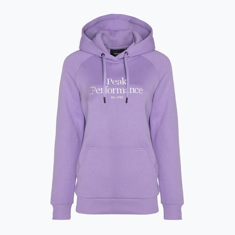 Bluză pentru femei Peak Performance Original Hood bougainvillea