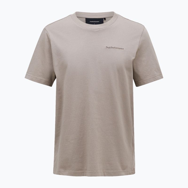 Tricou pentru bărbați Peak Performance Original Small Logo Tee avid beige 3