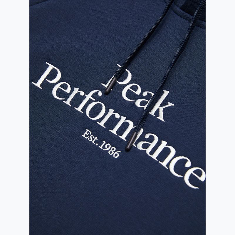 Bluză pentru bărați Peak Performance Original Hood blue shadow 4