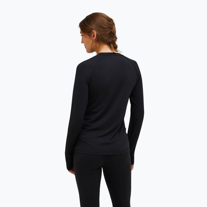Bluză termică damă Peak Performance Spirit Crew black 2