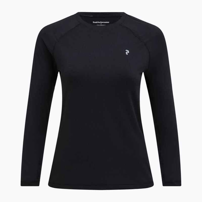 Longsleeve termoactivi pentru femei Peak Performance Spirit Crew black 3