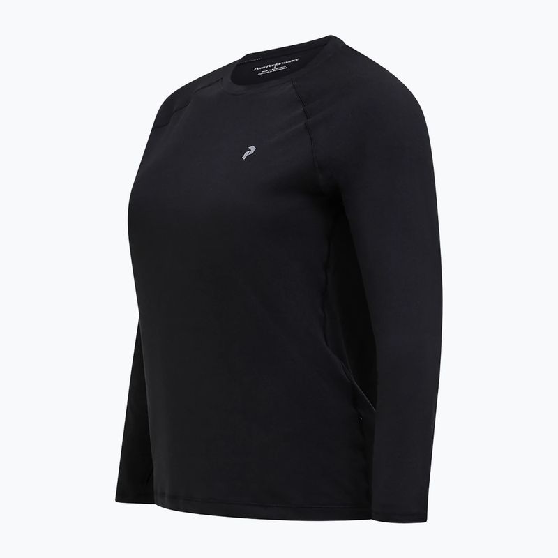 Longsleeve termoactivi pentru femei Peak Performance Spirit Crew black 5