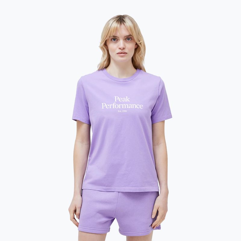 Tricou pentru femei Peak Performance Original Tee bougainvillea