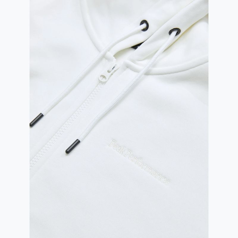 Bluză pentru femei Peak Performance Original Small Logo Zip off white 5