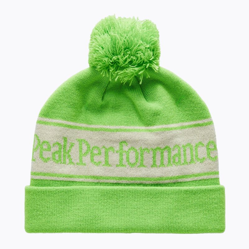 Căciulă de iarnă Peak Performance Pow stand out green