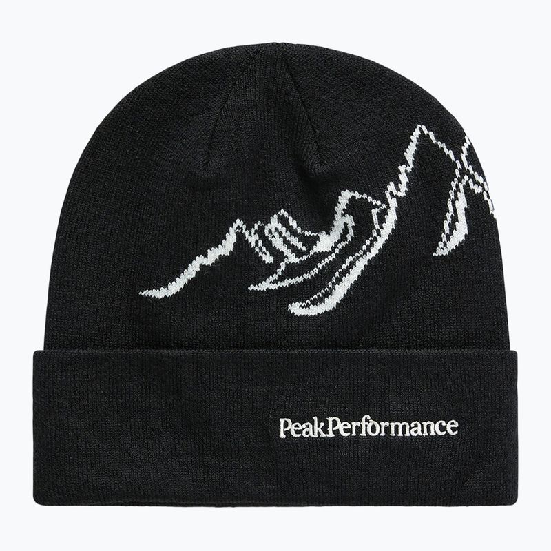 Căciulă de iarnă Peak Performance Mountain black / vintage white
