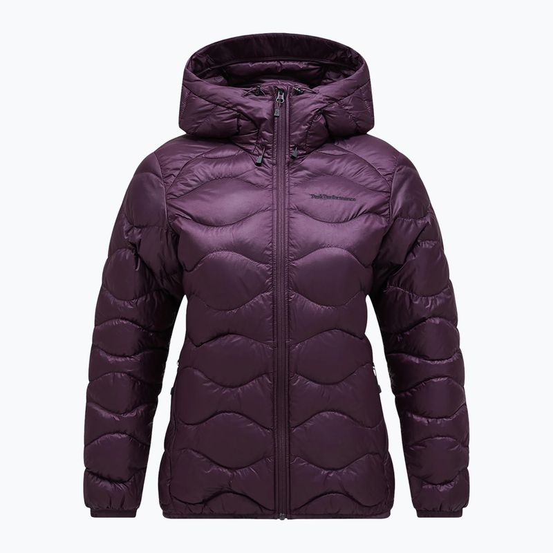 Geacă de puf pentru femei Peak Performance Helium Down Hood mystic purple 4