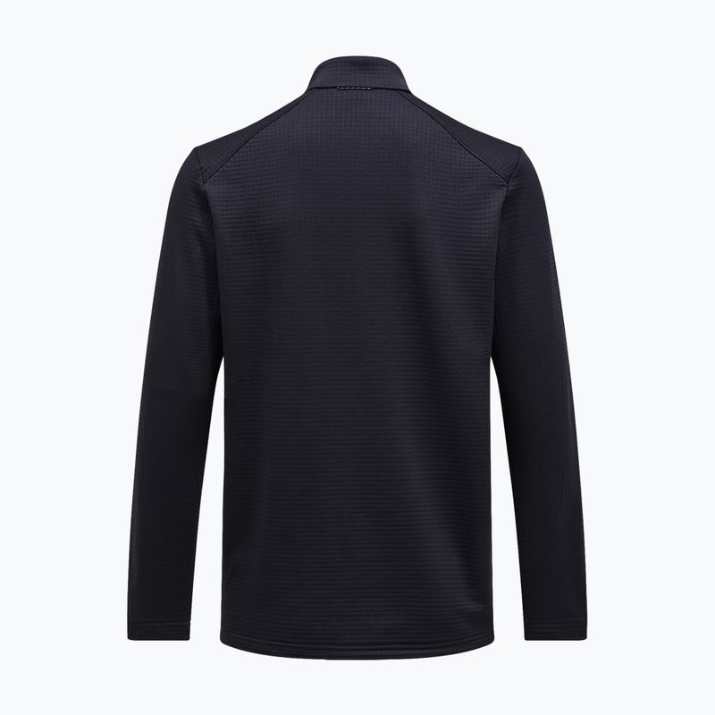 Bluză fleece pentru bărbați Peak Performance Trail Polartec Power Grid Half Zip black 5