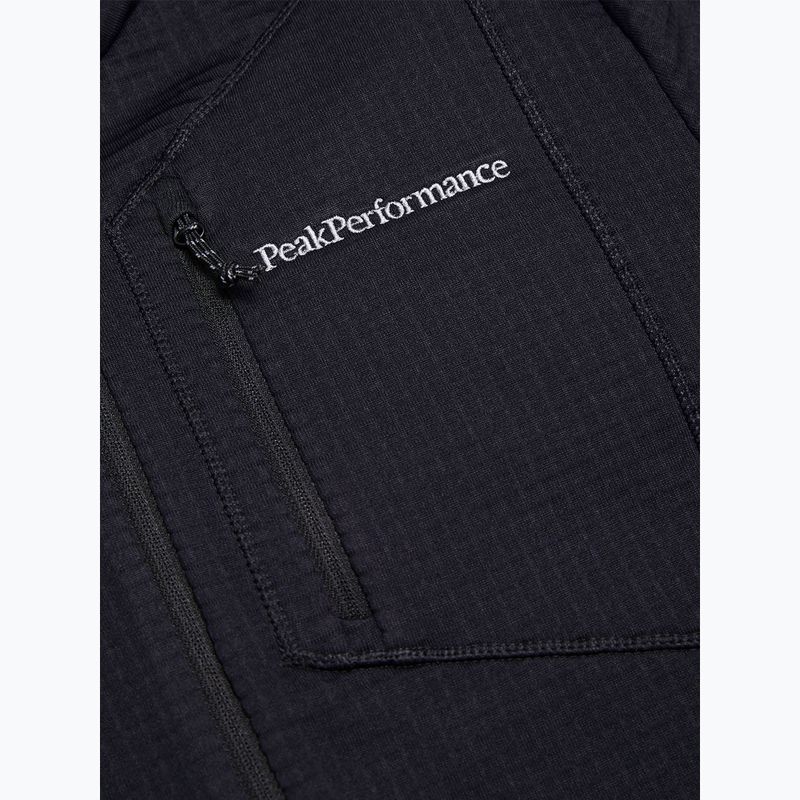 Bluză fleece pentru bărbați Peak Performance Trail Polartec Power Grid Half Zip black 7