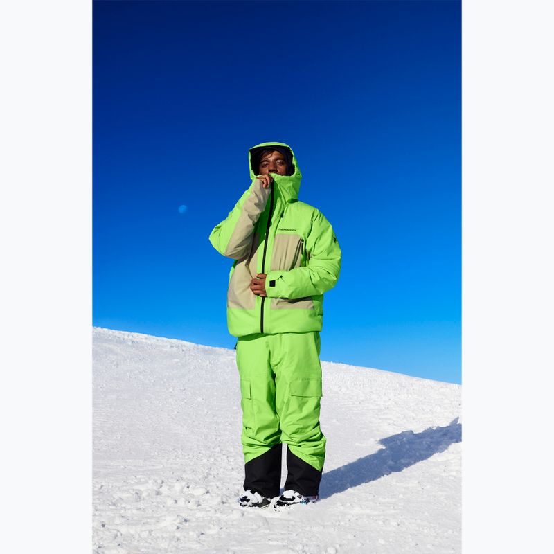 Geacă de schi pentru bărbați Peak Performance Edge Insulated stand out green 5